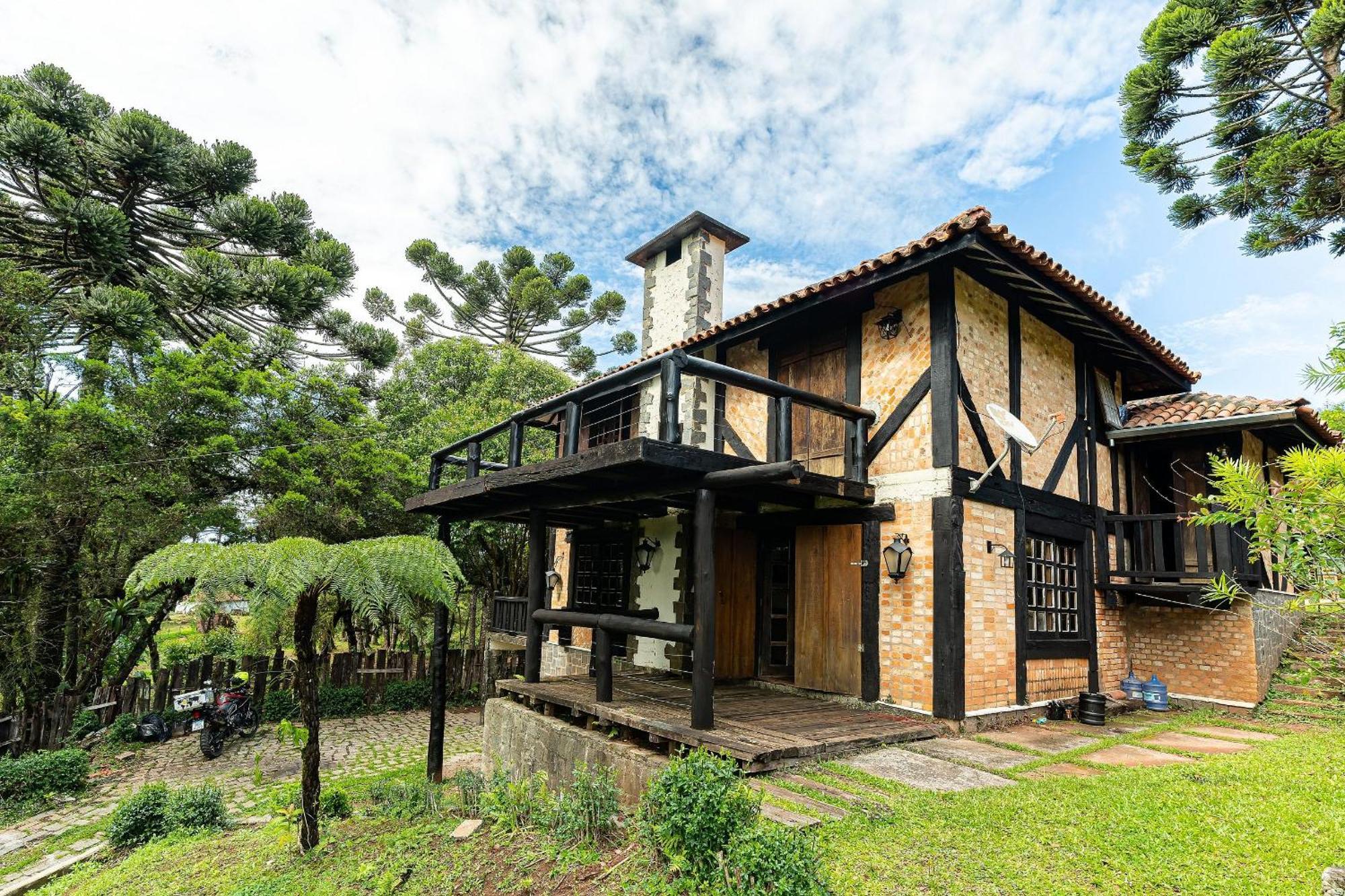Casa de férias Casa Estilo Fazenda Em Ris845 Campos do Jordão
